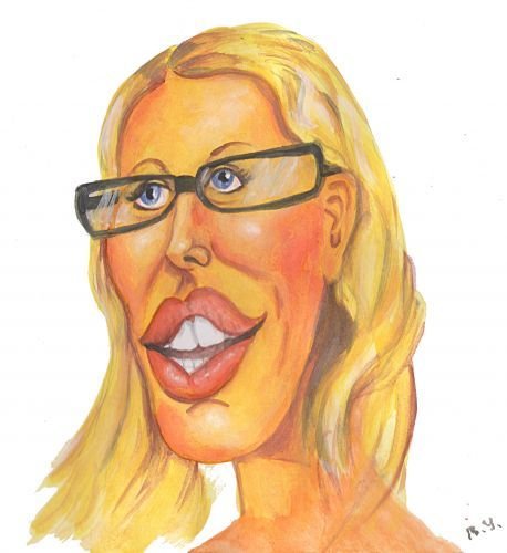 Мадонна карикатура