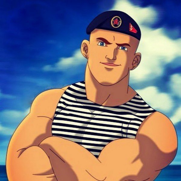 Морпех мультяшный