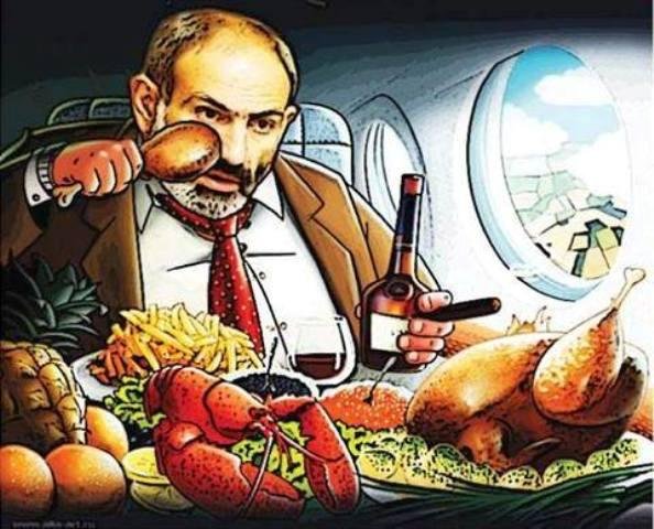 Пашинян карикатура