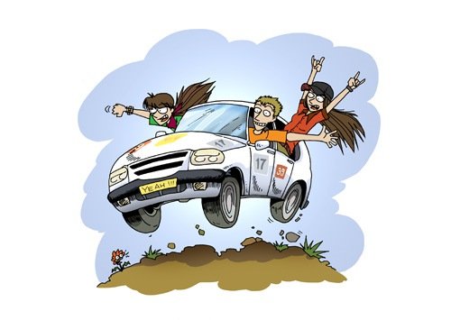 Шарж Нива Шевроле