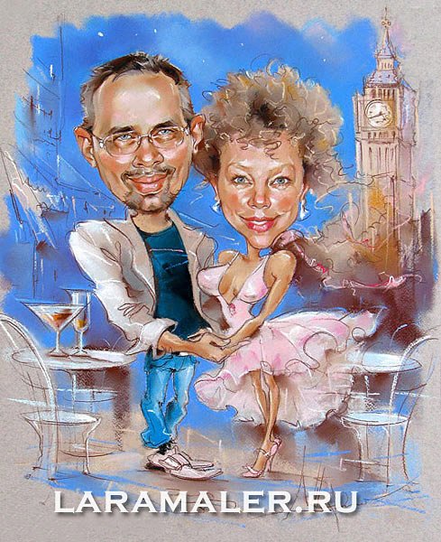 Шарж для двоих