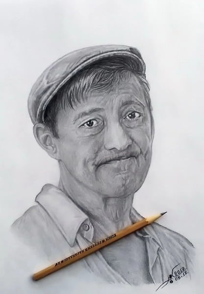 Фёдор Добронравов шарж