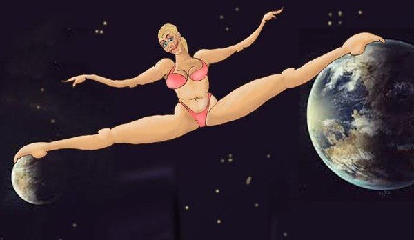 Шарж на Волочкову