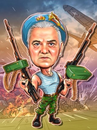 Связист карикатура