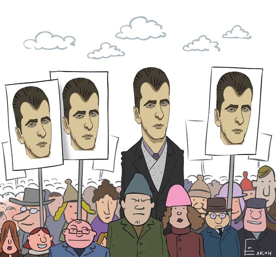 Михаил Прохоров карикатура