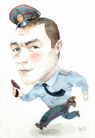 Прокурор карикатура