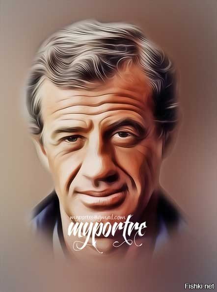 Бедьмандо портрет черно белый