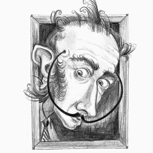 Дали карикатура