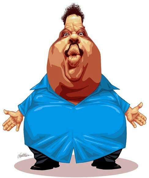 Шаржи на толстых людей