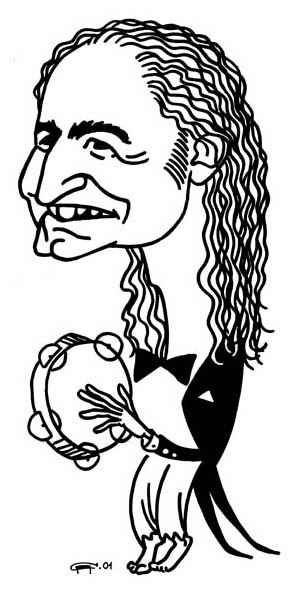 Сатирический образ литературного героя