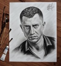 Павел Прилучный рисунок