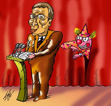 Иван Охлобыстин шарж