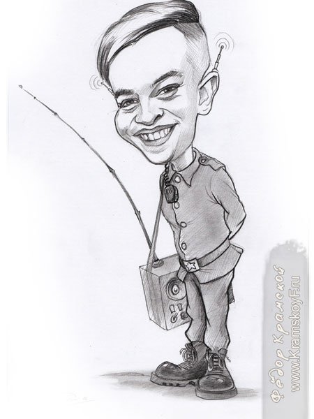 Федор Крамской шаржи