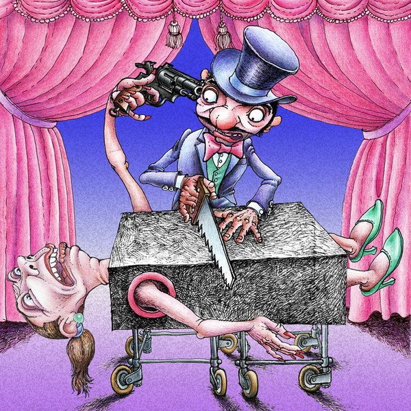 Флорист карикатура