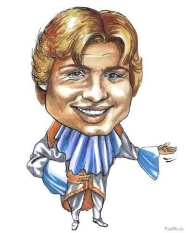 Шарж Алла Пугачева