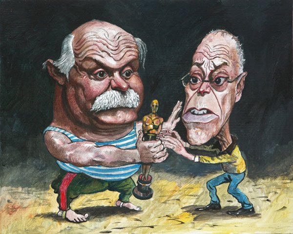 Никита Михалков шарж