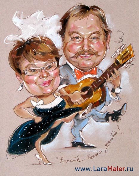 Шарж художник