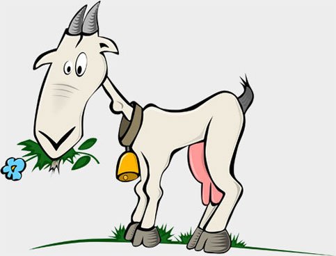 Chevre мультяшный