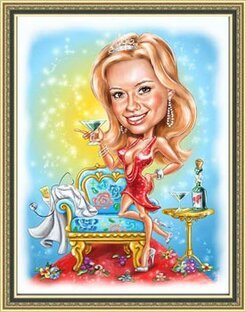 Шарж Лара Малер