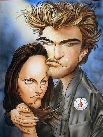 Сумерки карикатура