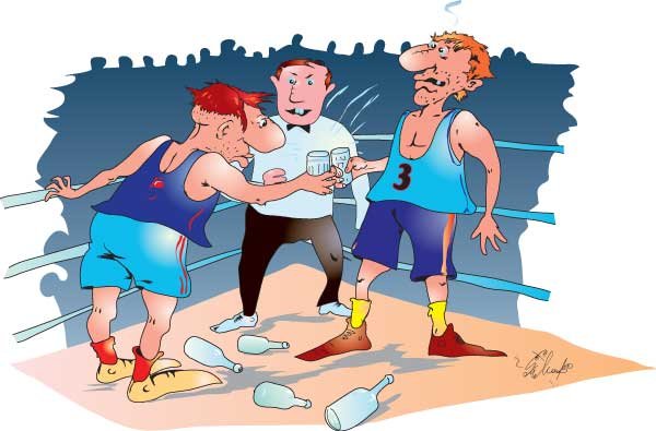 Смешной конфликт