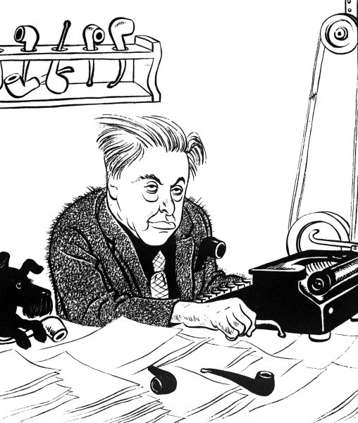 Графоман карикатура