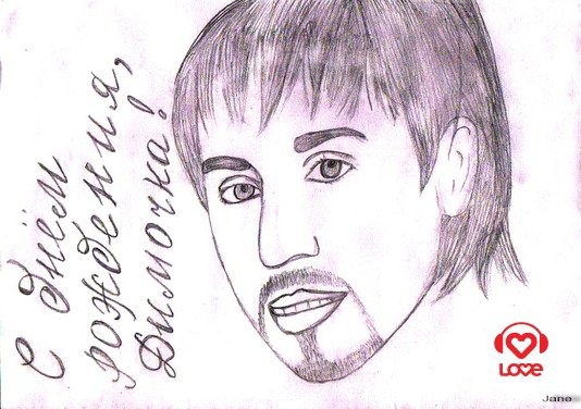 Шарж с микрофоном