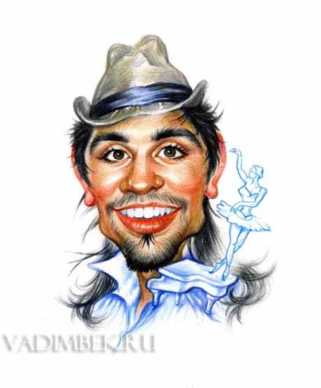 Фредди Меркьюри карикатура