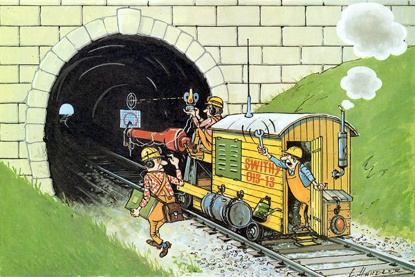 Ж/Д карикатура