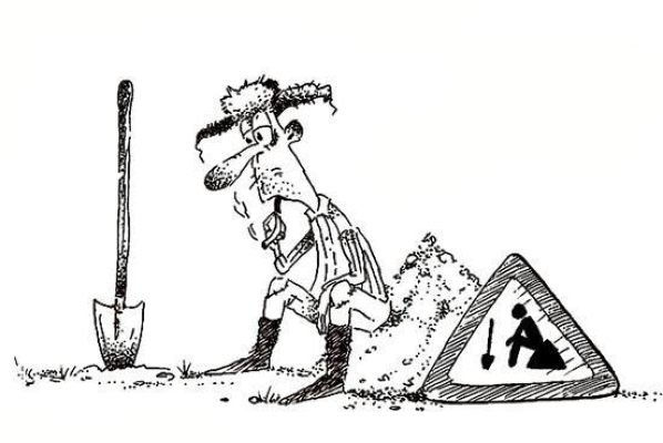 Яма карикатура