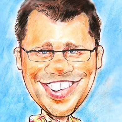 Жан Рено шарж