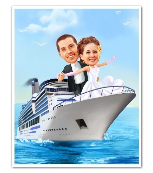 Титаник карикатура