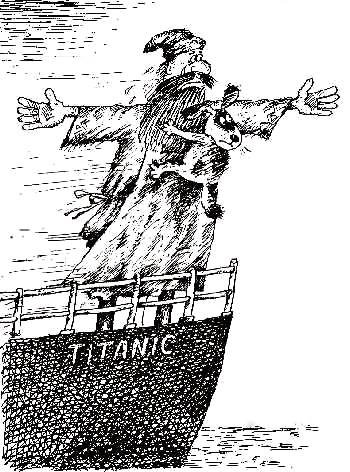Титаник карикатура