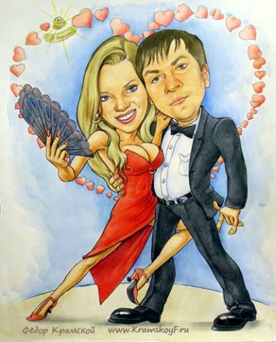 Шарж мужчина