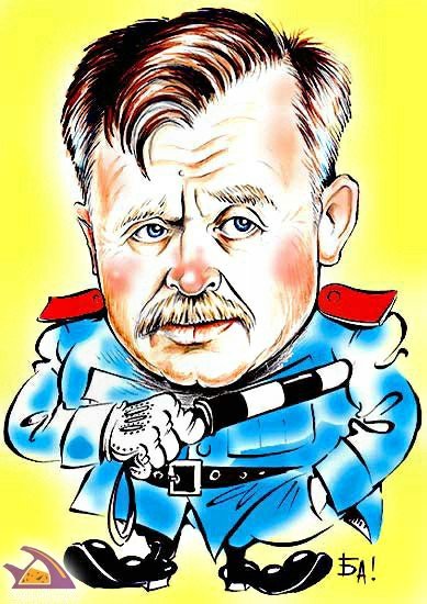 Художник Константин Куксо шаржи