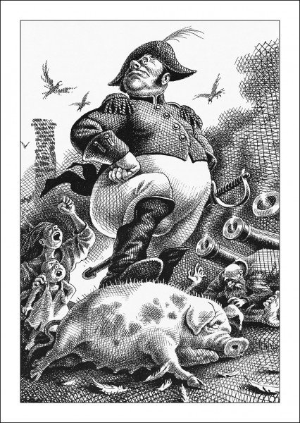 Салтыков Щедрин карикатура