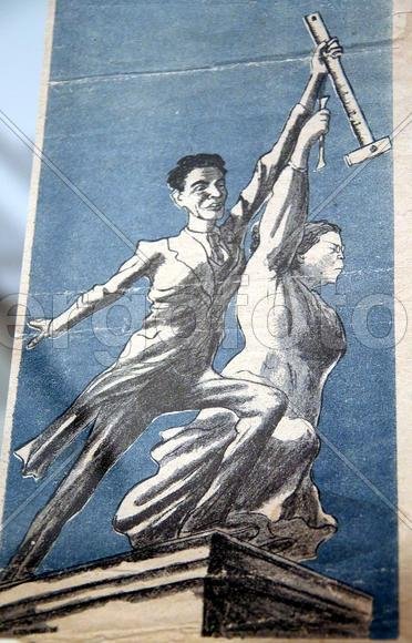 Борис Иофан и Вера Мухина