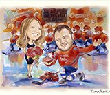 Шарж хоккеист Шигорина