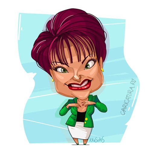 Шарж на артисток