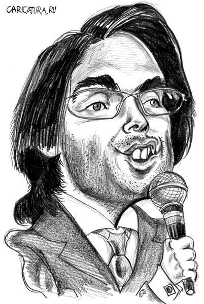 Андрей Малахов шарж