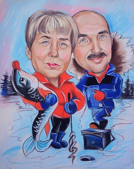 Шаржи на Николая Баскова