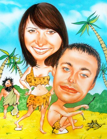 Банан выше всех шарж