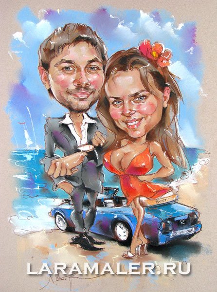 Шарж Лара Малер