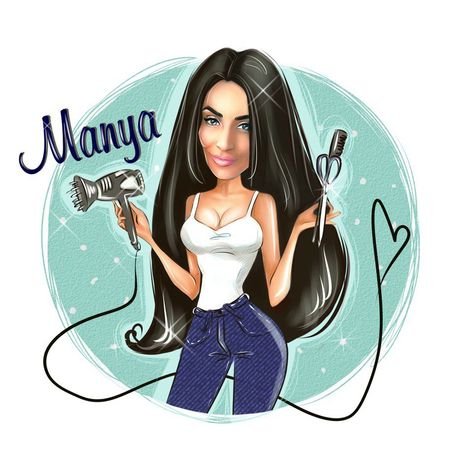 Шарж мастер волос