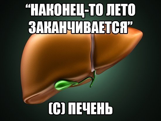 Шутки про печень