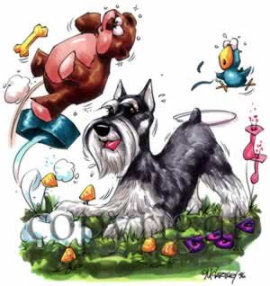 Миттельшнауцер с днем рождения