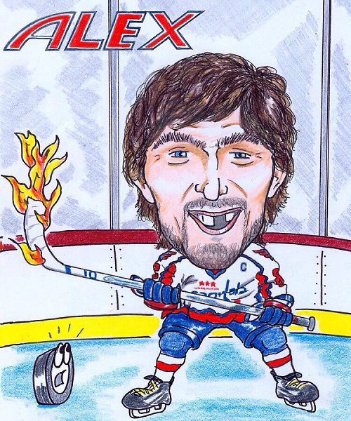 Овечкин шарж