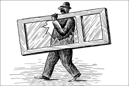 Пластиковые окна карикатуры