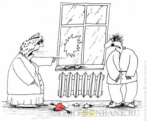 Пластиковые окна карикатуры