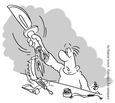 Карикатура Заноза